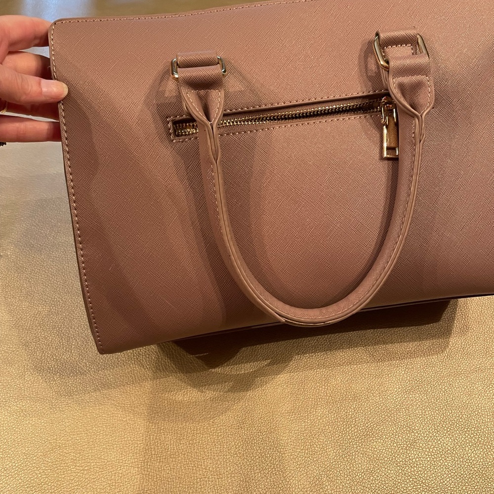 Womens light brown purse